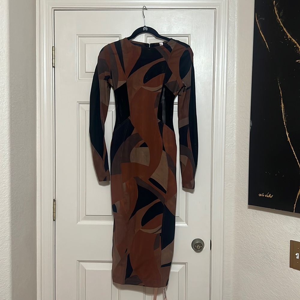 House of CB Long Sleeve Dress